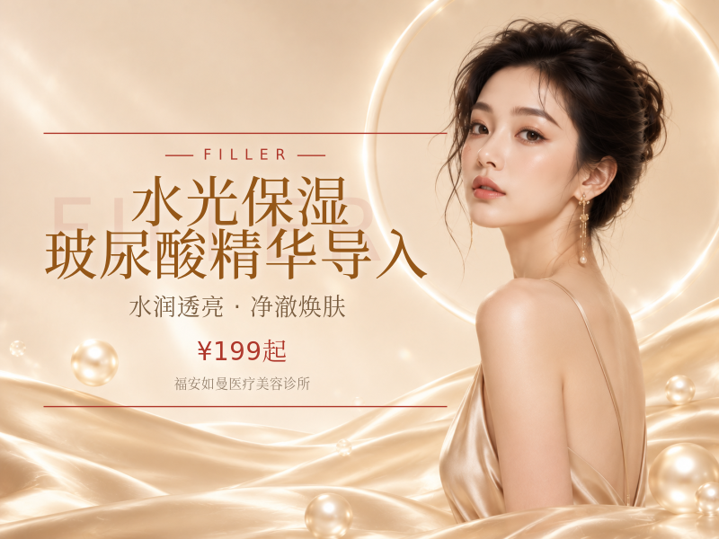 【水光保湿】玻尿酸精华导入