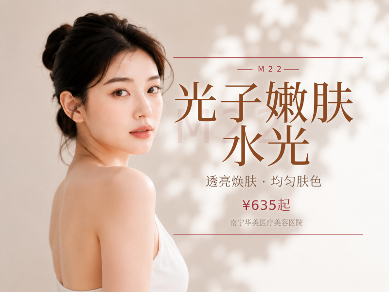 【光子嫩肤+东国水光套餐】m22光子多模式