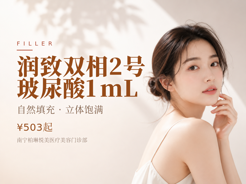 润致双相2号玻尿酸1mL(正规采购支持查验)