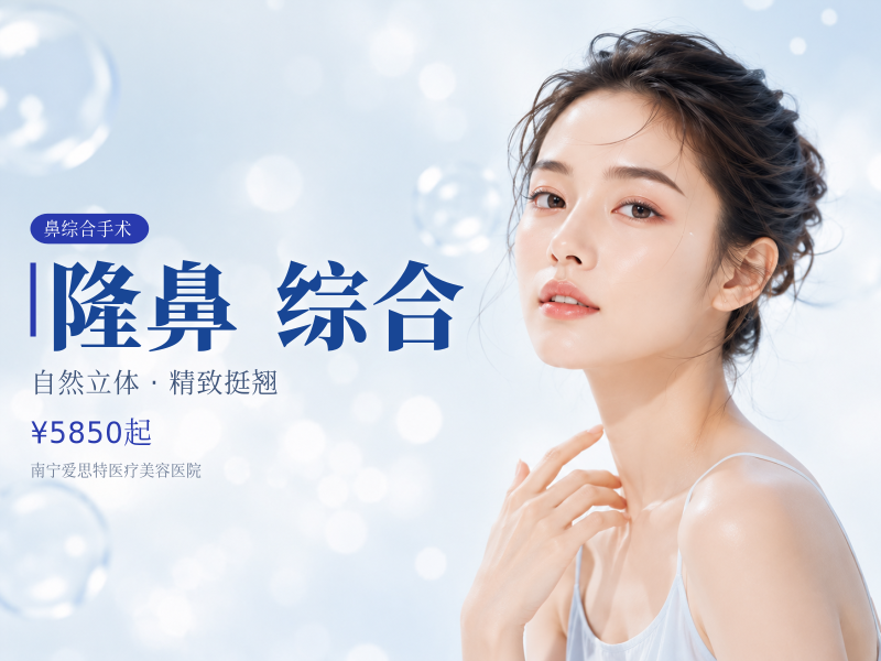 鼻部综合 耳软骨复合隆鼻 单侧耳软骨