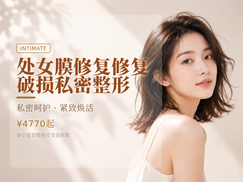 处女膜修复(轻度)修复破损私密整形