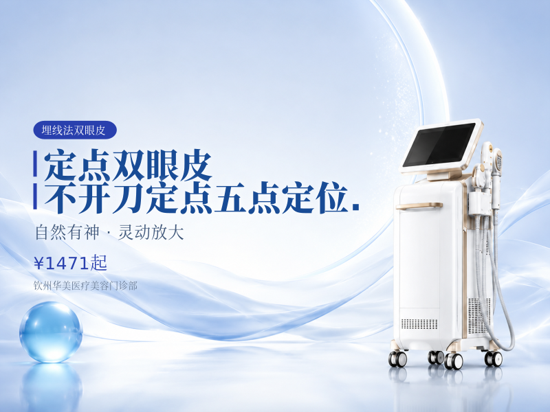【定点双眼皮】不开刀定点 五点定位.