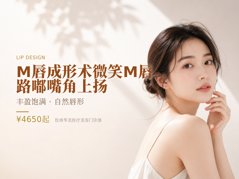 【M唇成形术】微笑M唇 路嘟嘴角上扬