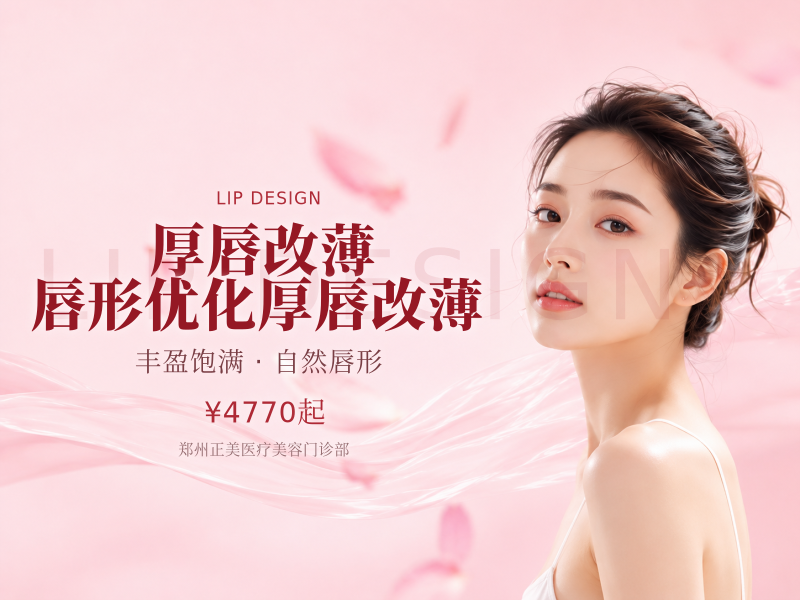 厚唇改薄 唇形优化 厚唇改薄