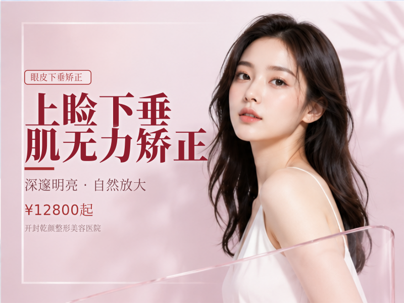 上睑下垂肌无力矫正/