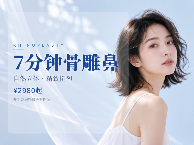 7分钟骨雕鼻/