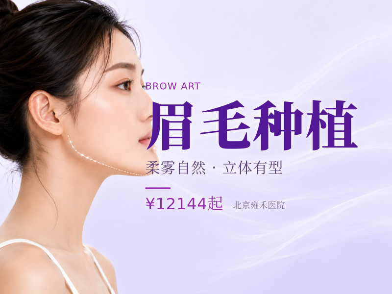 眉毛种植（1000 单位内）