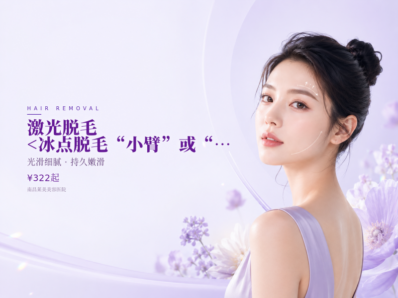 [激光脱毛】<冰点脱毛“小臂”或“大臂”2选.