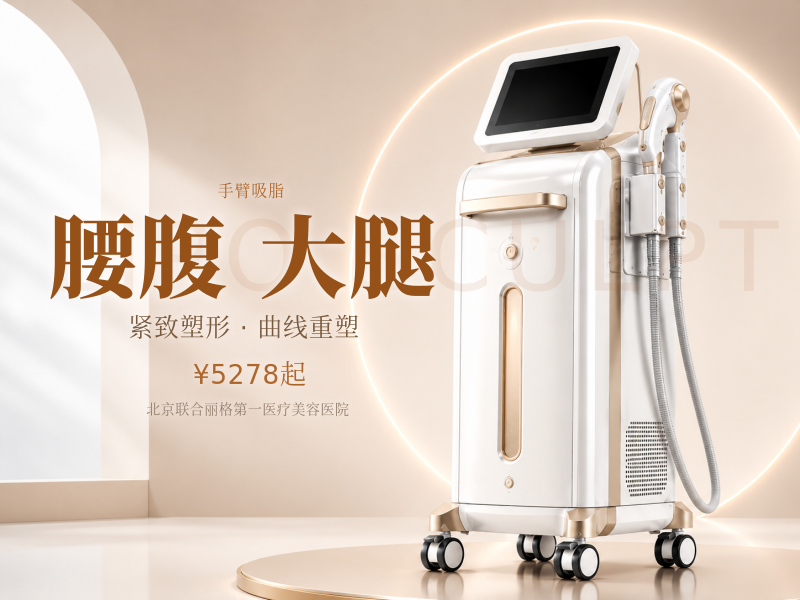 腰腹 / 大腿 / 小腿 / 手臂吸脂 4 选 1