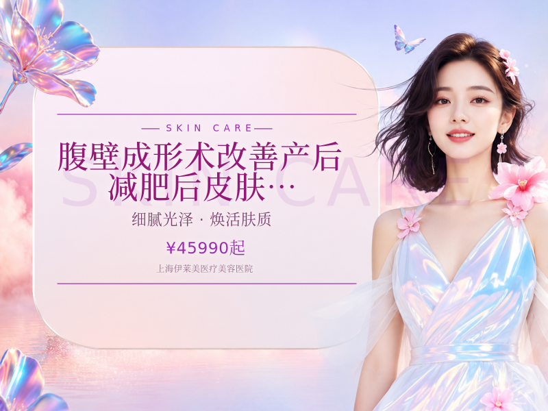 【腹壁成形术】改善产后/减肥后皮肤松弛下垂