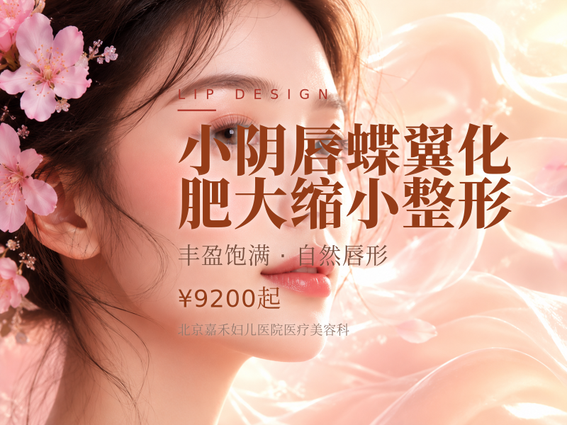 小阴唇蝶翼化肥大缩小整形