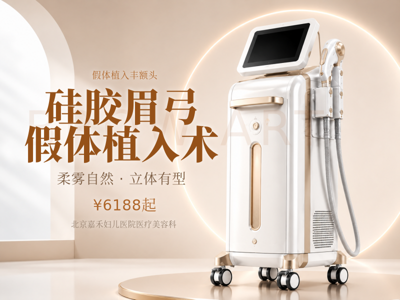 硅胶眉弓假体植入术