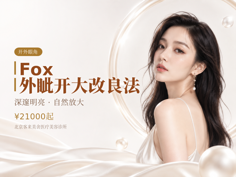 Fox 外眦开大改良法（开外眼角）