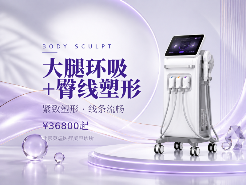 大腿环吸 + 臀线塑形