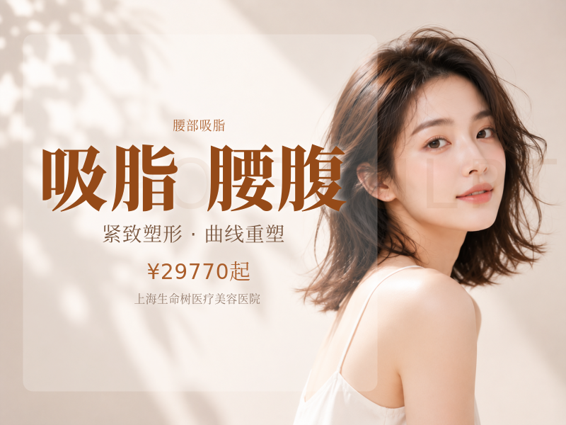 手术吸脂|腰腹|腰腹|脂肪多形体轮廓线