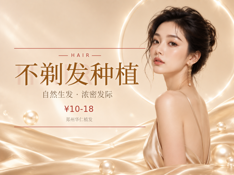 不剃发种植