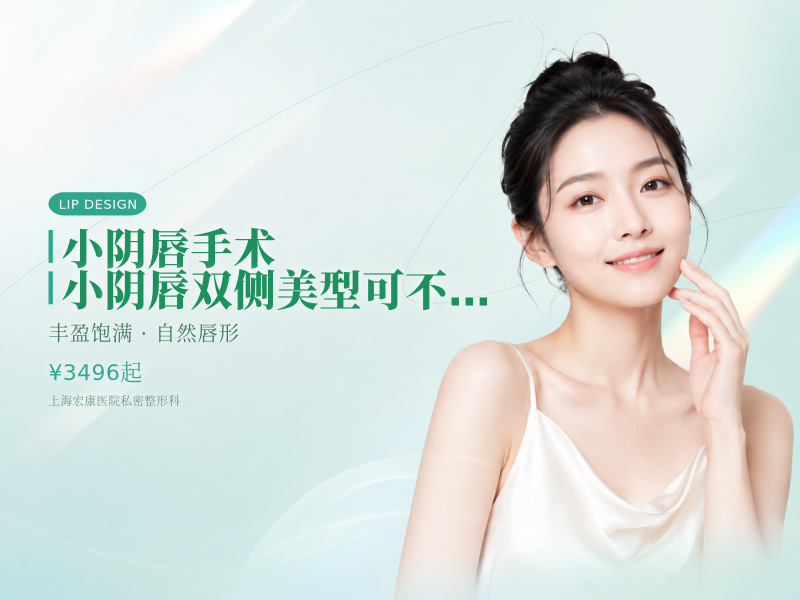 小阴唇手术|小阴唇双侧美型|可不拆线