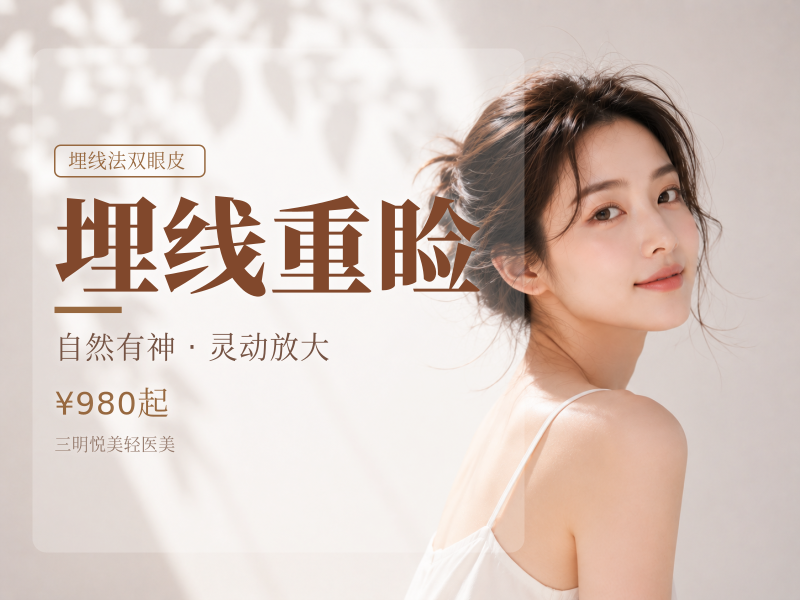 埋线重睑