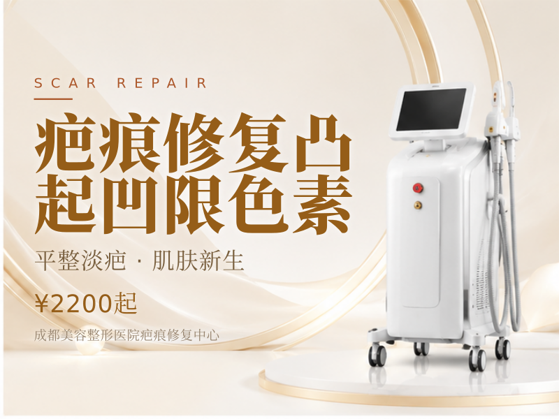 疤痕修复凸起凹限色素