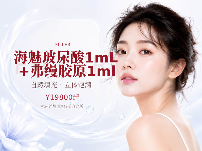 海魅玻尿酸1mL+弗缦胶原1ml