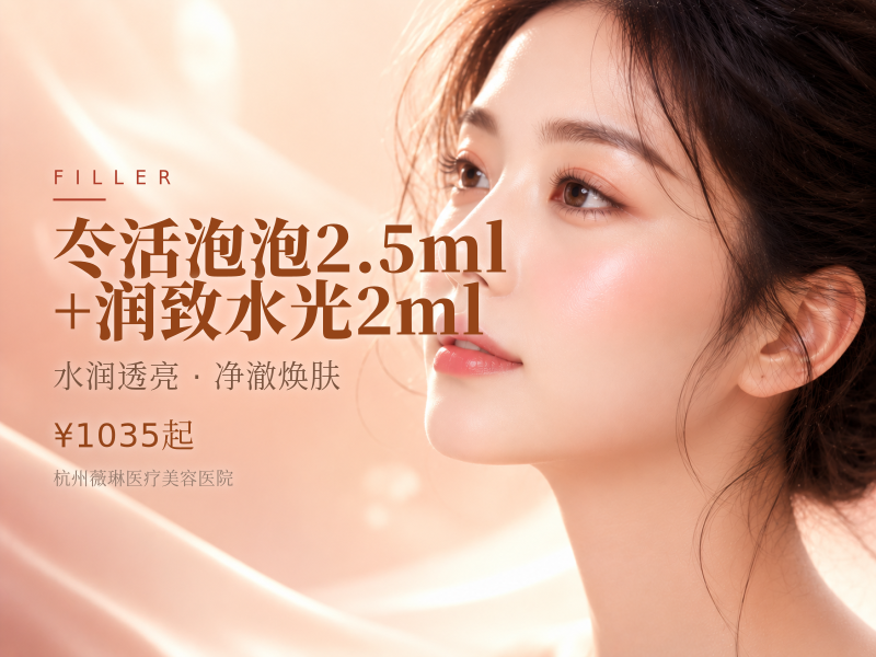 冭活泡泡2.5ml+润致水光2ml