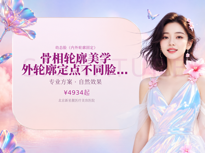 【骨相轮廓美学】外轮廓定点 不同脸型外轮廓优化