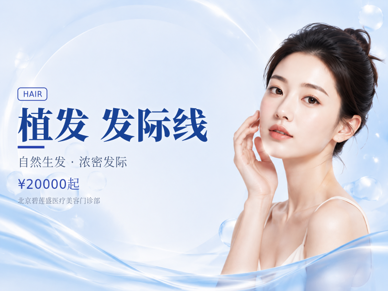 种植发际线 | 2500 单位【剃发植发】适用于高发际线、发际线修复