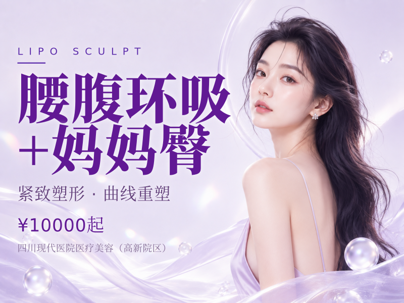 腰腹环吸+妈妈臀
