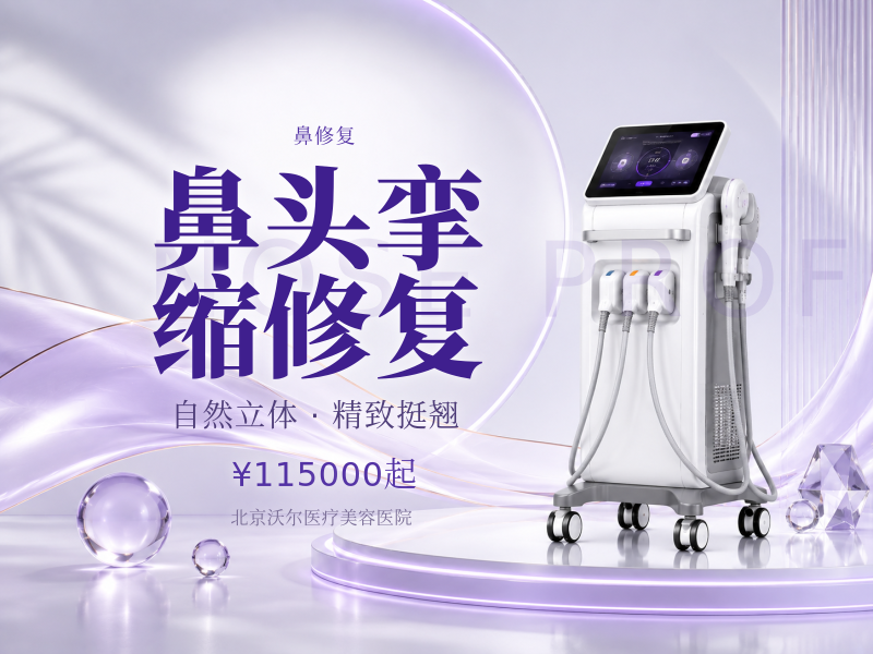 鼻头挛缩修复