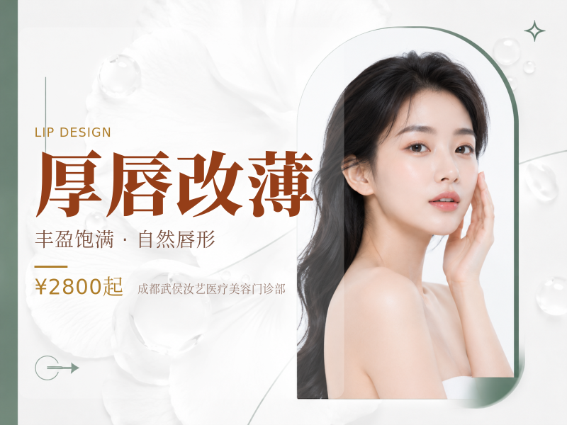 厚唇改薄