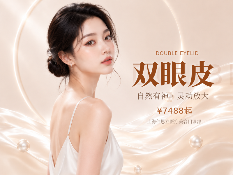切开双眼皮 改善内双大小眼 一单一双
