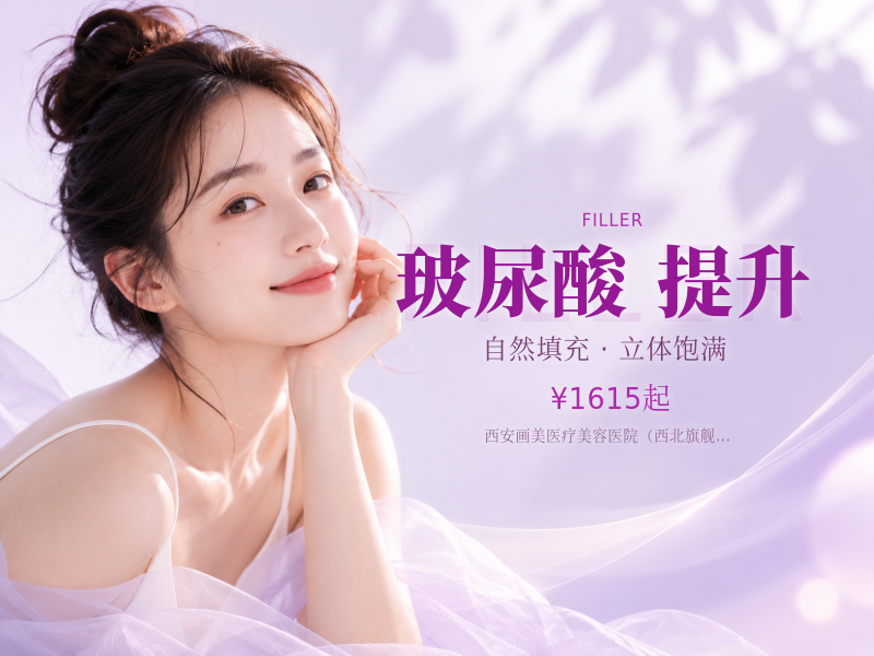 专妍玻尿酸 画美玻尿酸·品质提升·改善面部凹陷 ·每人限1次