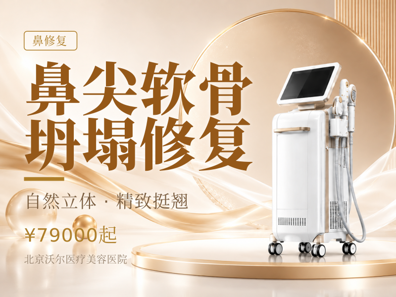 鼻尖软骨坍塌修复