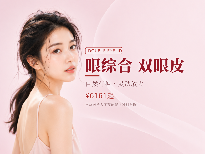 [眼综合6项】[分层缝合微创切口】双眼皮眼角.·.
