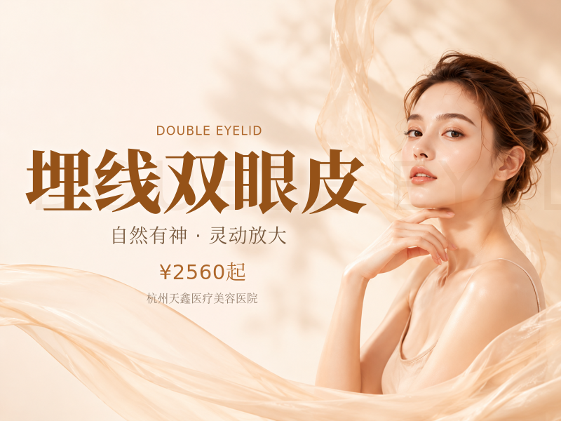 埋线双眼皮