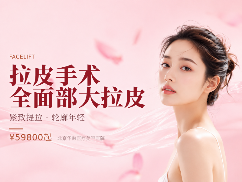 【拉皮手术】全面部大拉皮