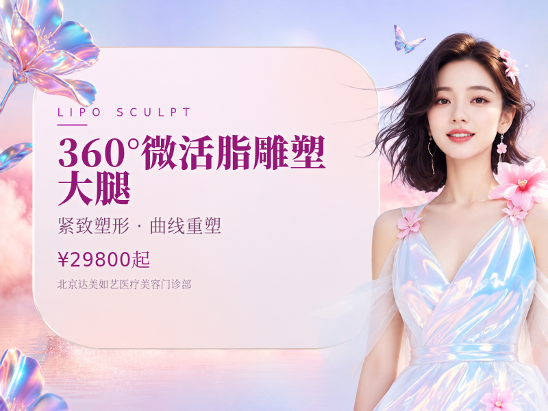360°微活脂雕塑 大腿