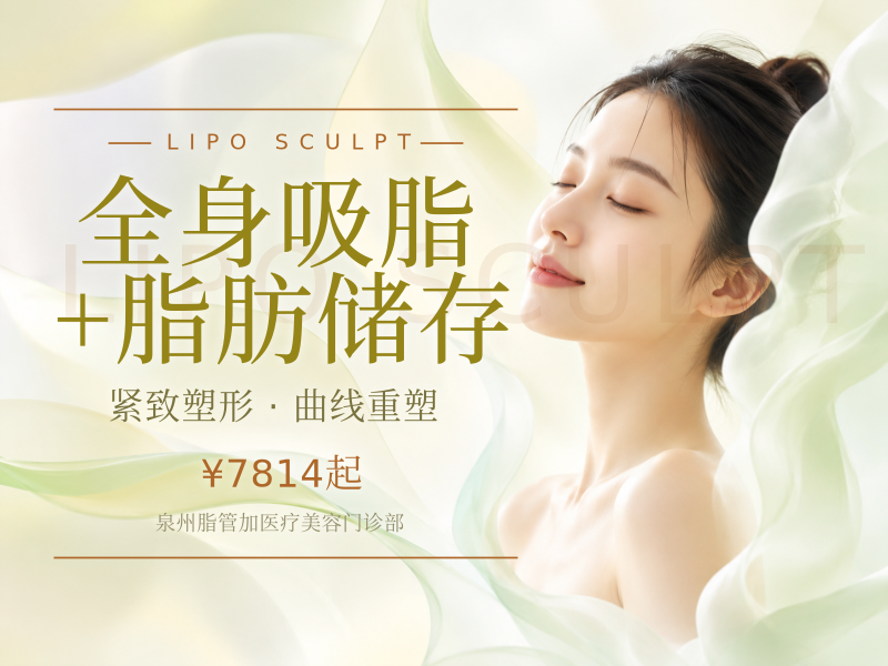 全身吸脂+脂肪储存