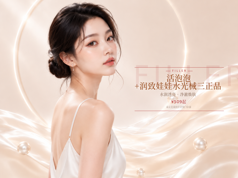 活泡泡+润致娃娃水光械三正品|限新客