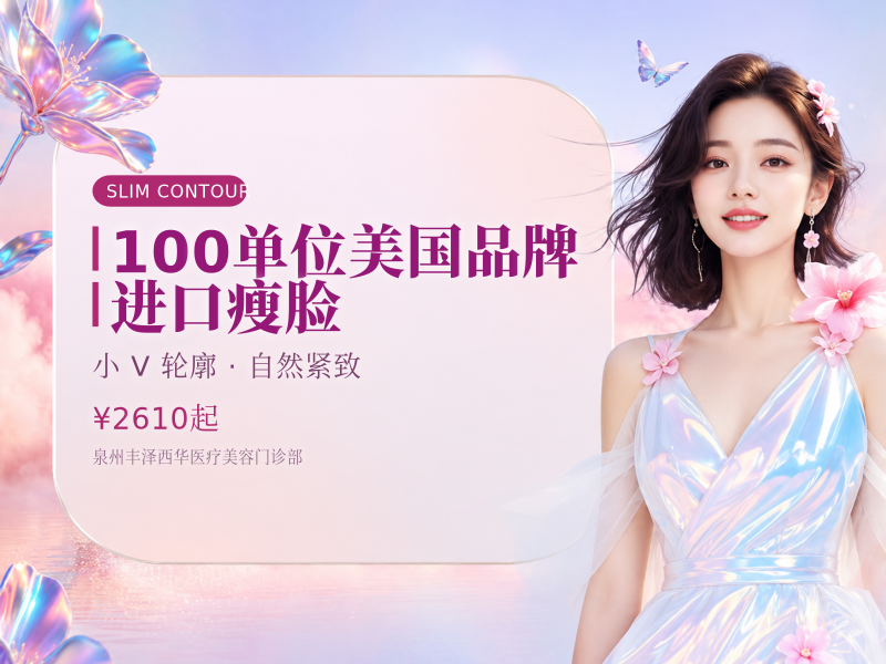 【100单位 美国品牌】 进口瘦脸（咬肌/专人专瓶）