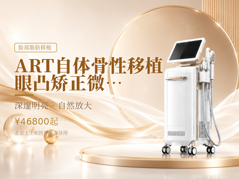【ART自体骨性移植·眼凸矫正】微创脂肪移植改善眼凸