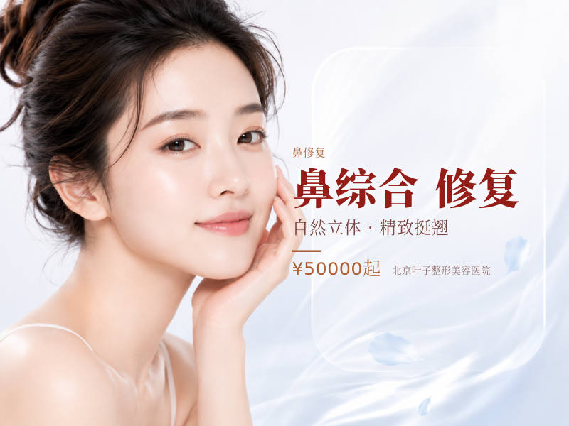 【X形榫卯鼻综合·鼻修复】术后形态矫正修复