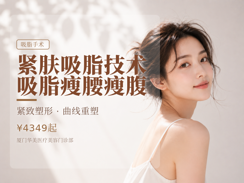 紧肤吸脂技术吸脂瘦腰瘦腹
