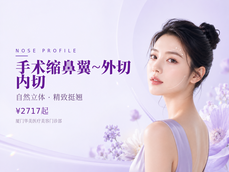 手术缩鼻翼~外切/内切