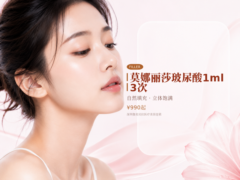 莫娜丽莎玻尿酸1ml 3次