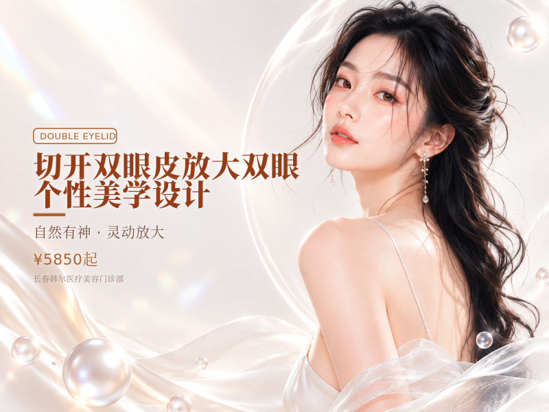 切开双眼皮|放大双眼|个性美学设计