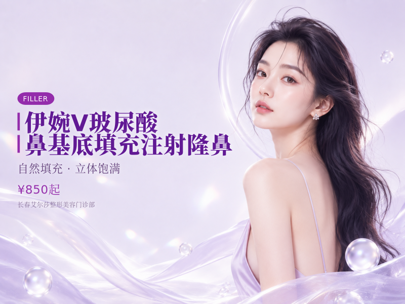 【伊婉V玻尿酸】鼻基底填充/注射隆鼻
