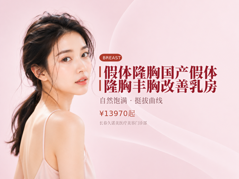 假体隆胸国产假体隆胸丰胸改善乳房