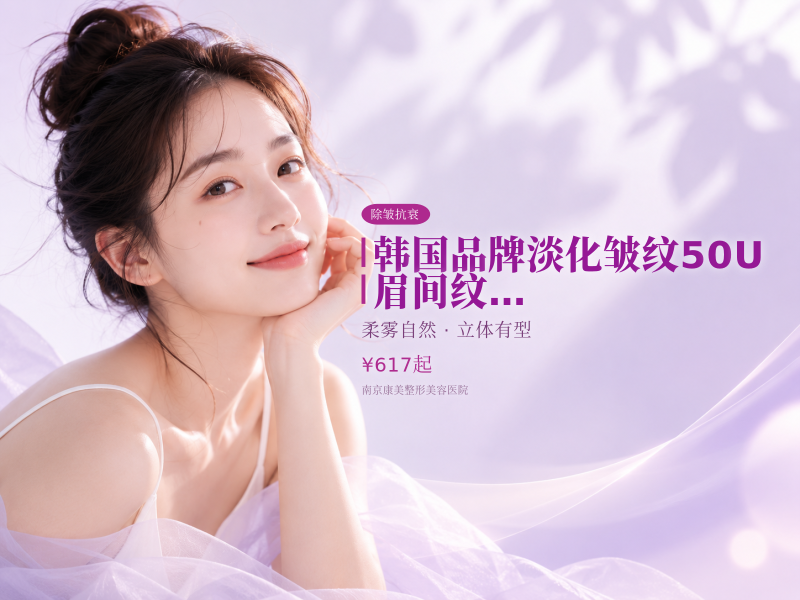韩国品牌淡化皱纹50U（眉间纹/鱼尾纹/抬头纹/鼻背纹4选2#足量正品#新客专享