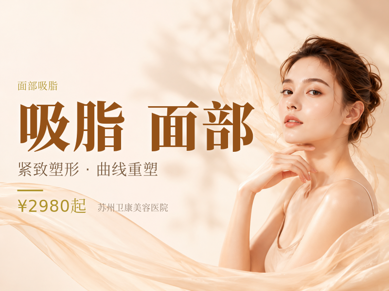 面部吸脂 面颊吸脂 吸脂整形 吸脂减脂